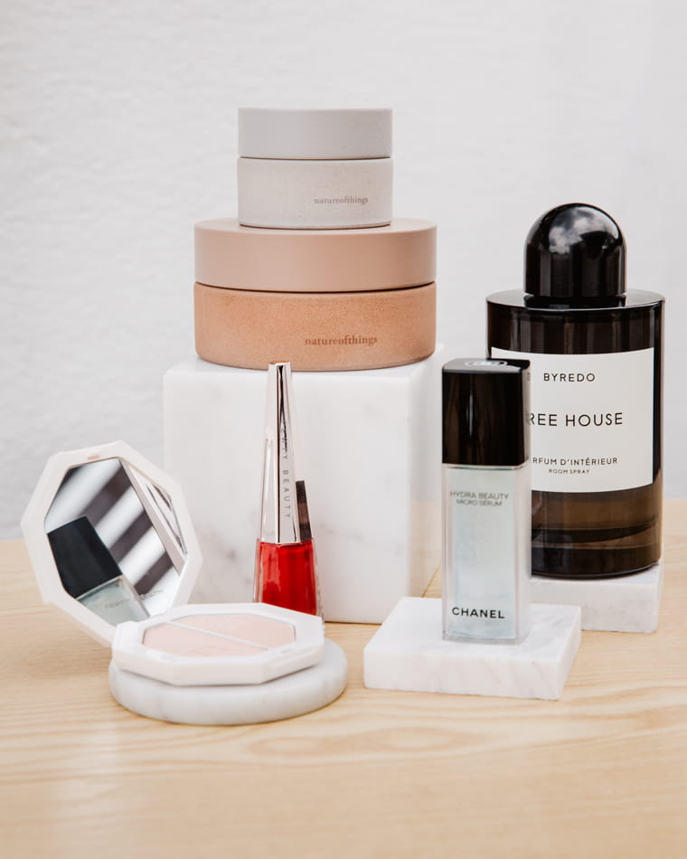 Nike Master Trainer Utah Lee's selection of beauty products