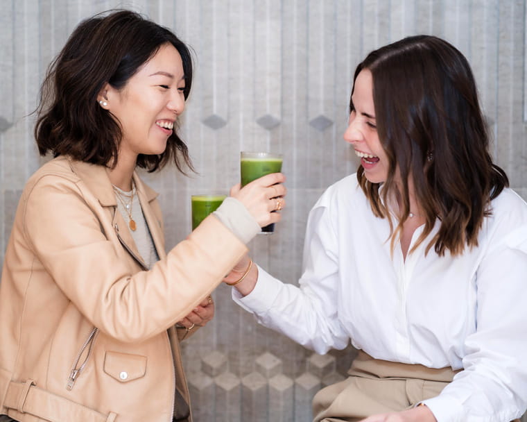 Matchali founders Cara and Laura Li