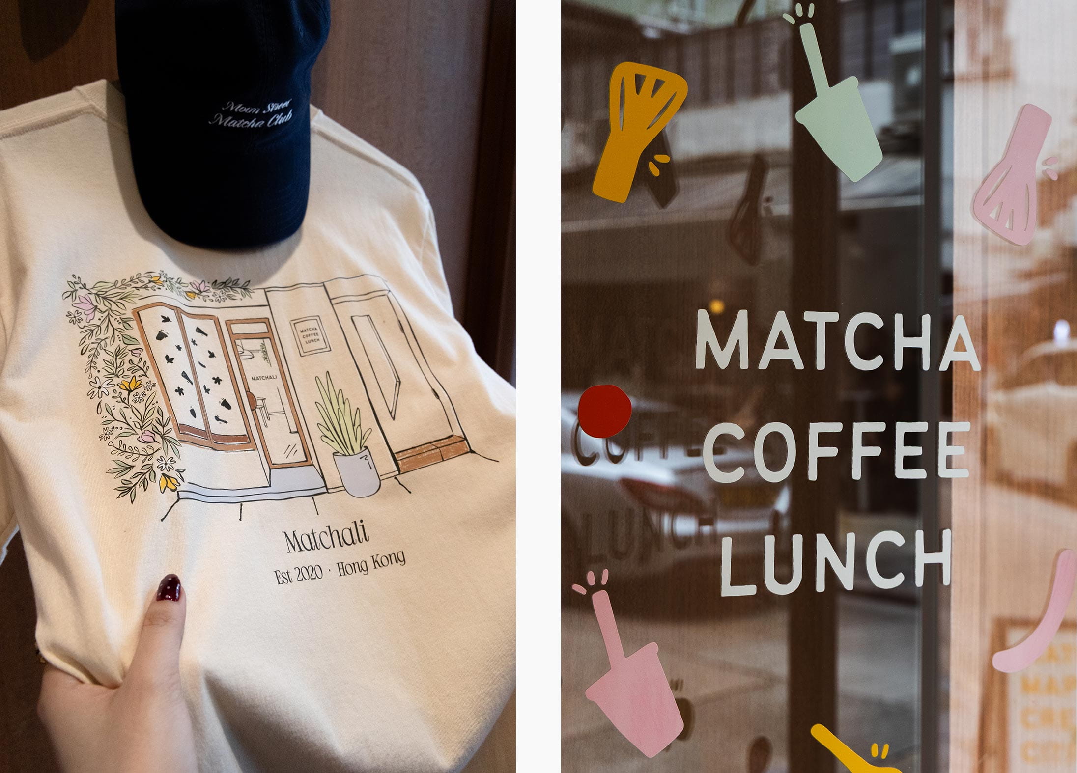 Matchali accessories and its Hong Kong storefront