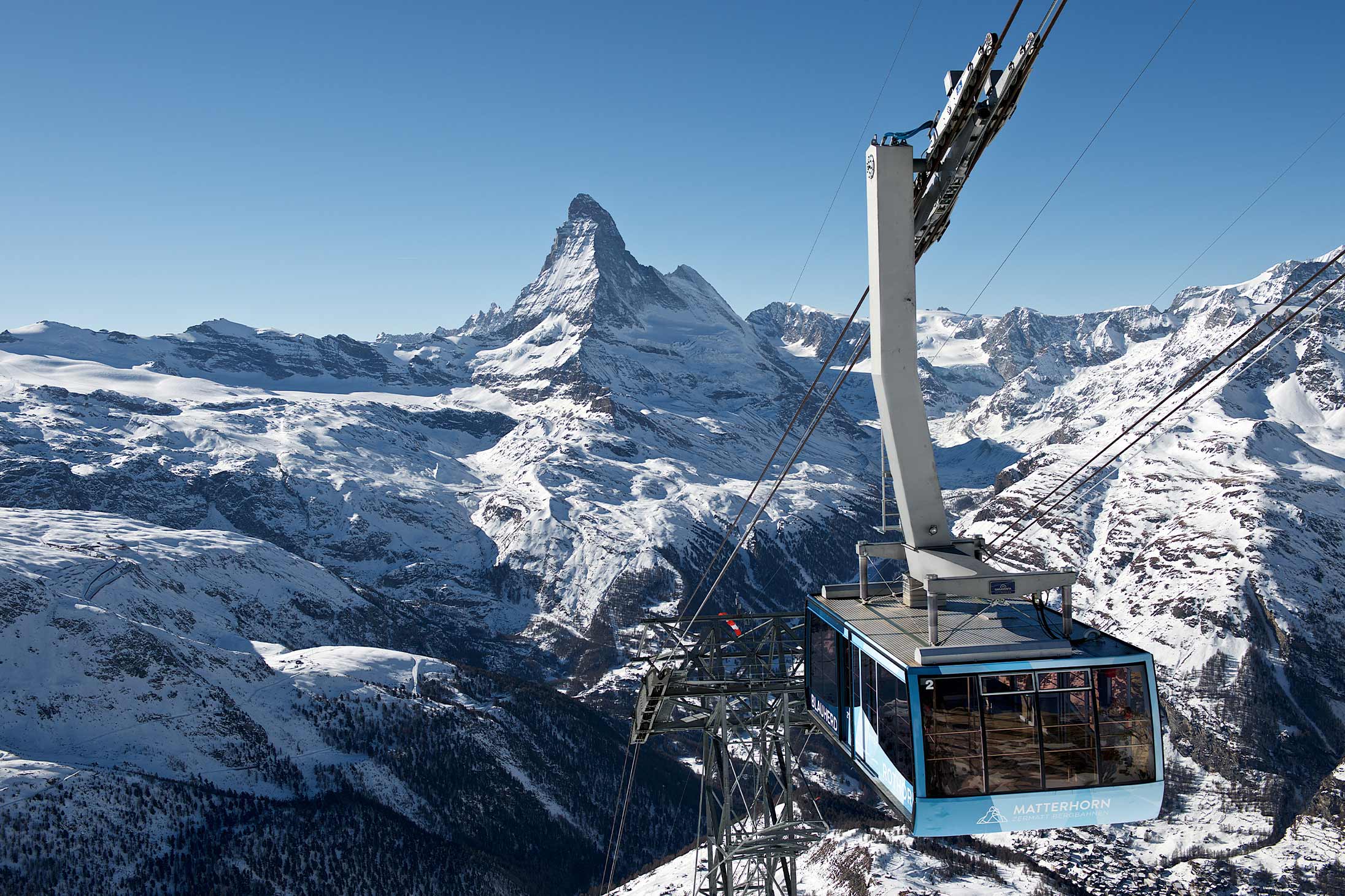 The Matterhorn Glacier Ride. Image by Michael Portmann