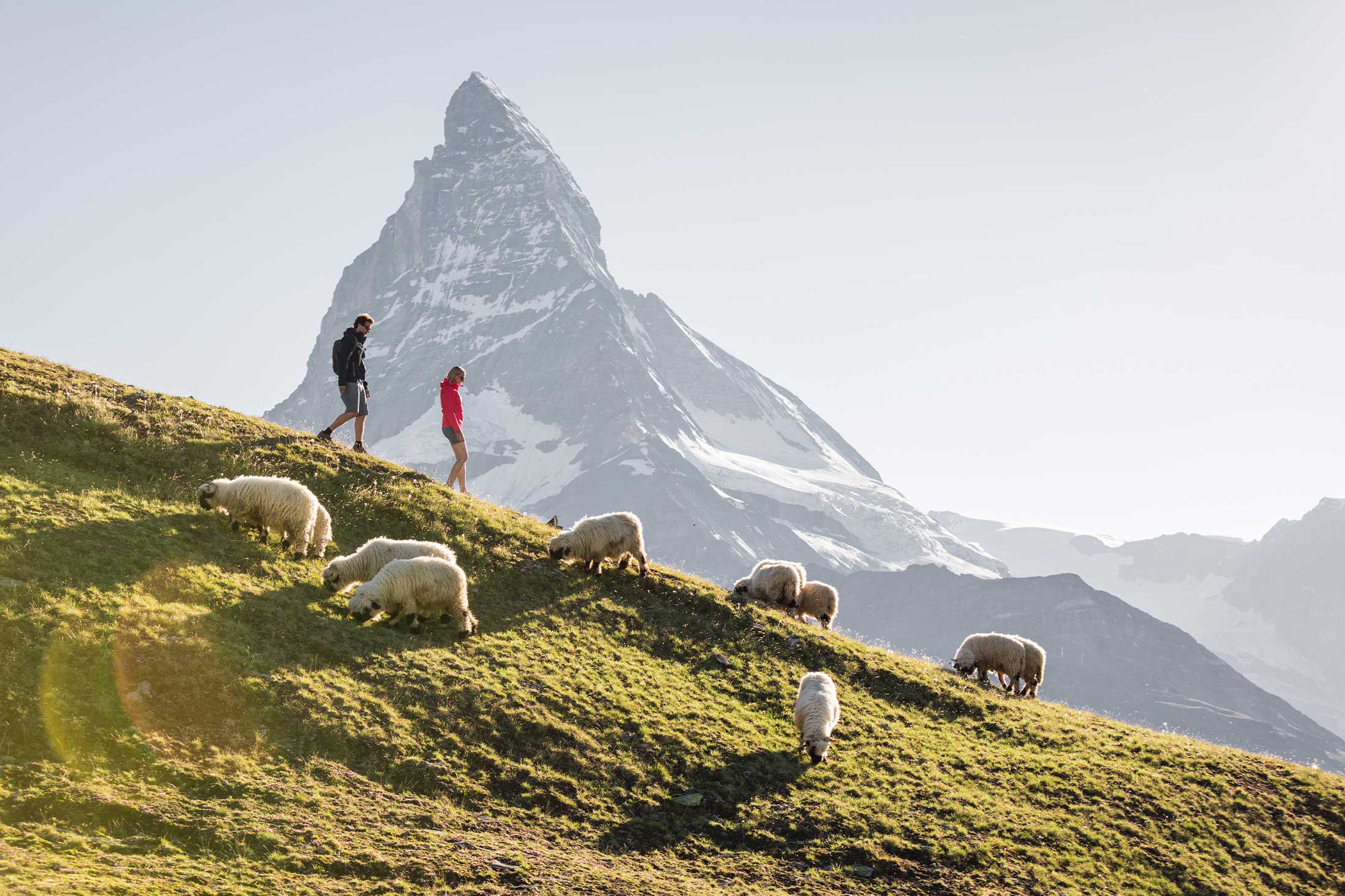 Climbers on the Matterhorn. Image by Pascal Gertschen