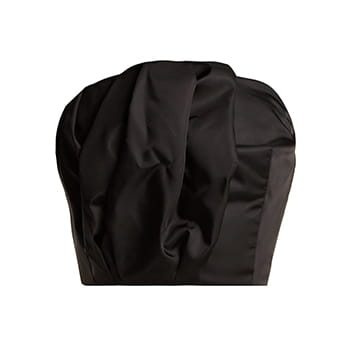 Prada Gabardine Strapless Bustier Top