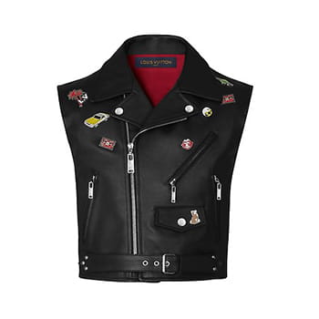 Louis Vuitton Calfskin Vest With Pins