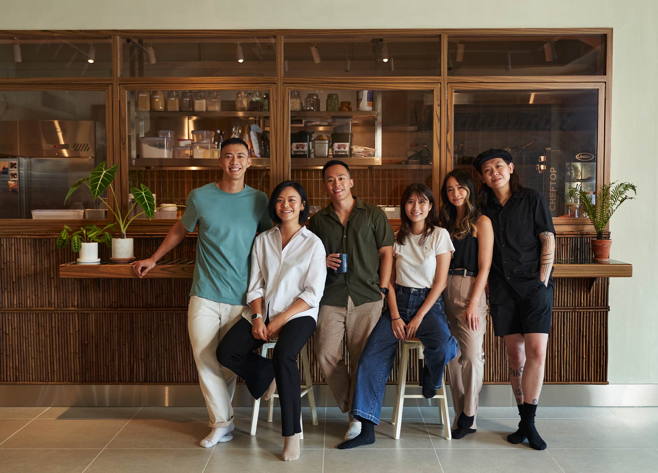 The nüte team at Pacific Place