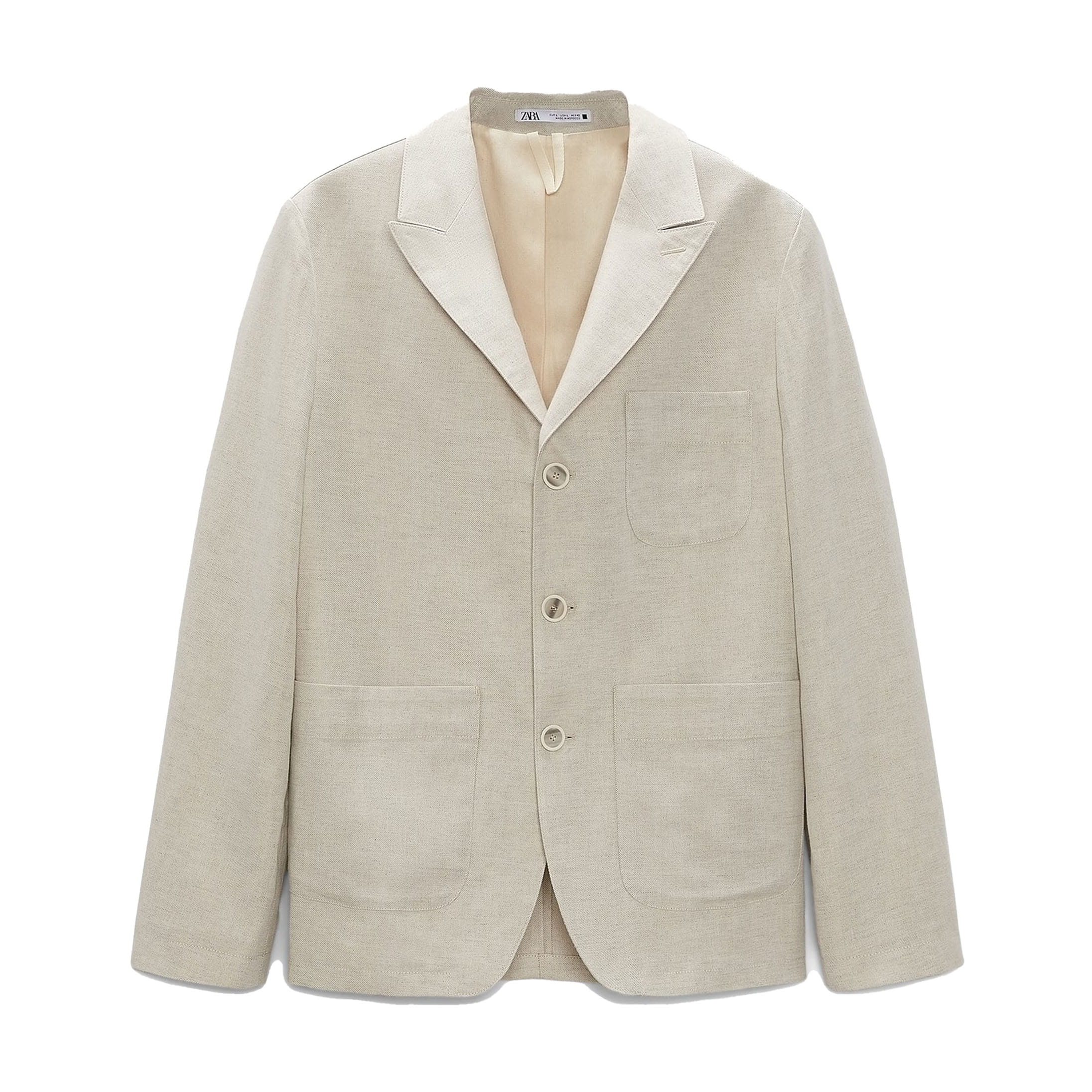 Zara Linen-Cotton Blazer