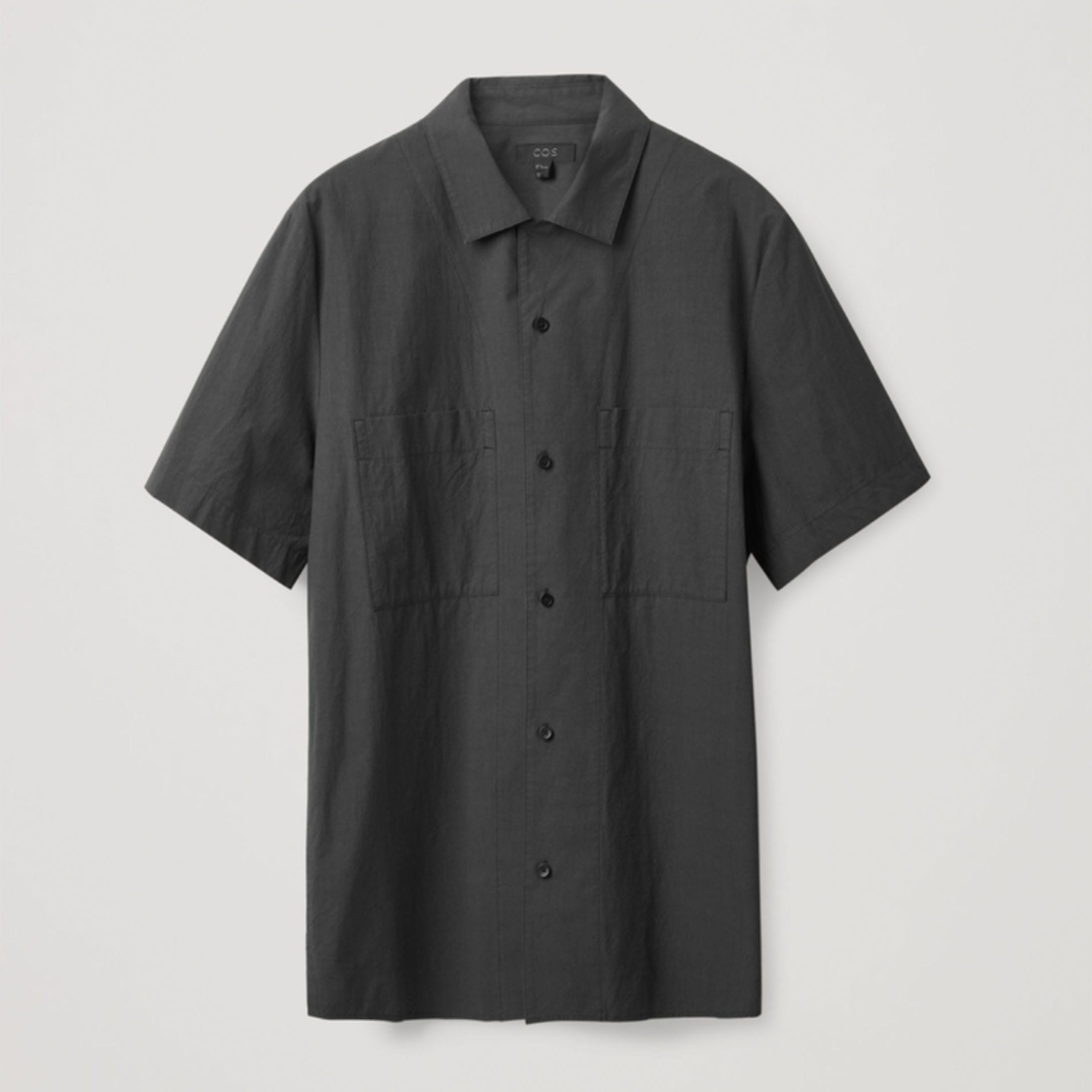COS Regular-Fit Camp Collar Shirt