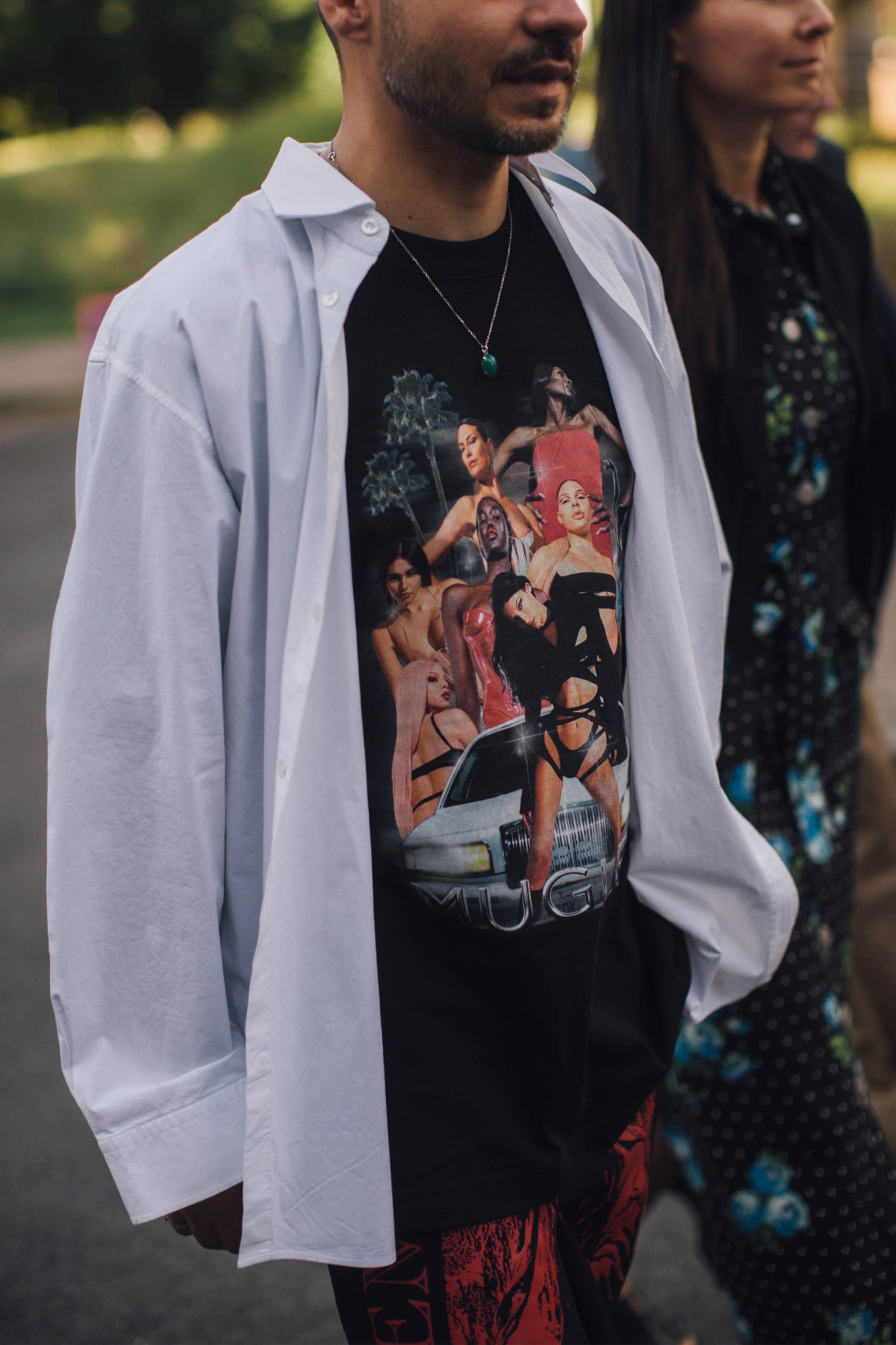 Men's white shirt