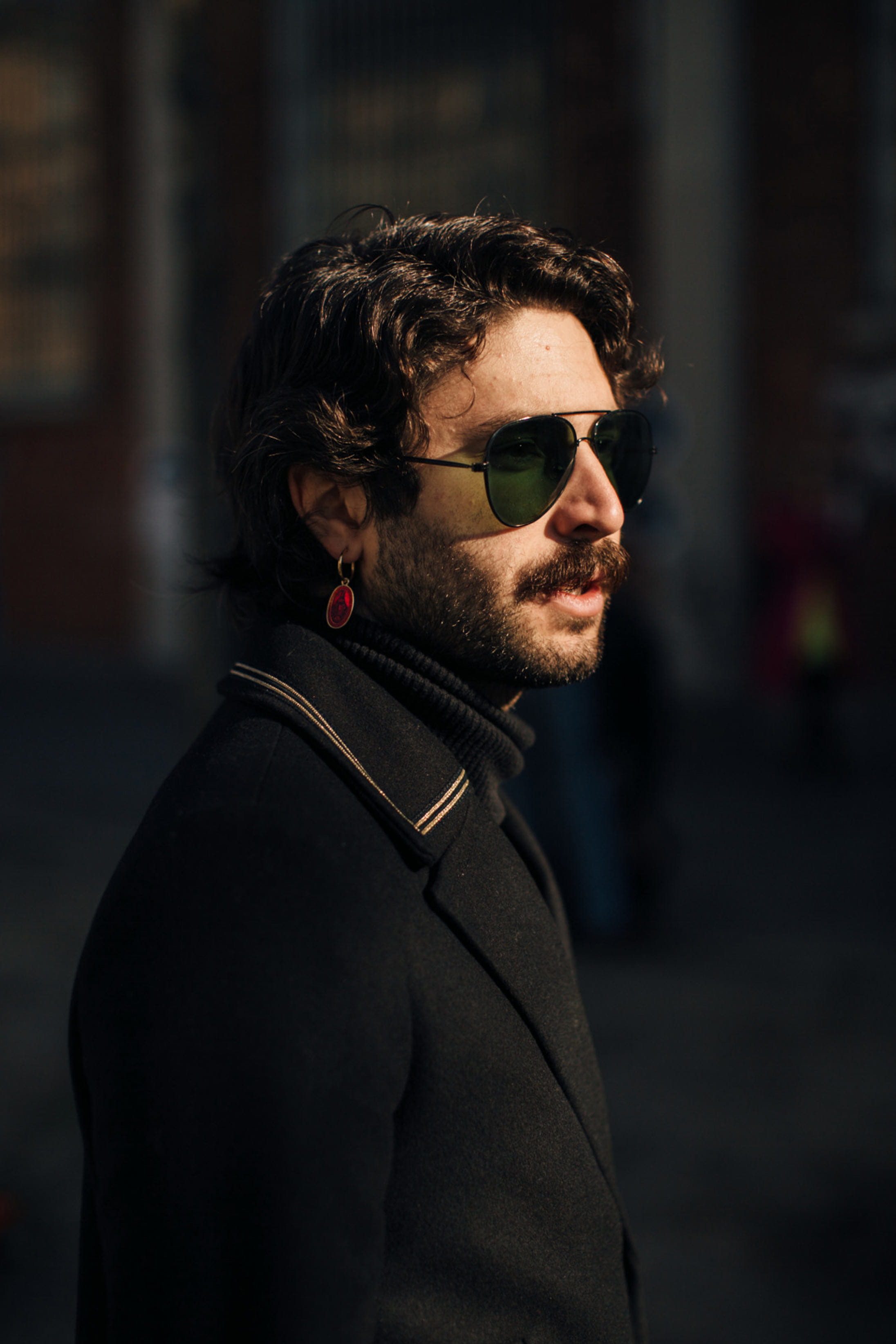 Men's retro shades