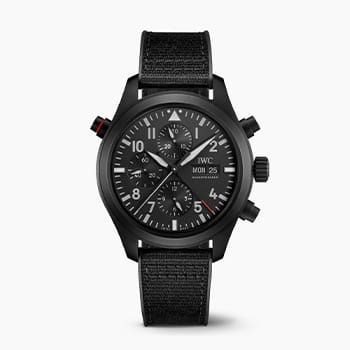 IWC Pilot’s Watch Double Chronograph Top Gun Ceratanium 