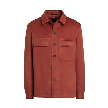 Zegna Oasi Alba Cashmere Overshirt