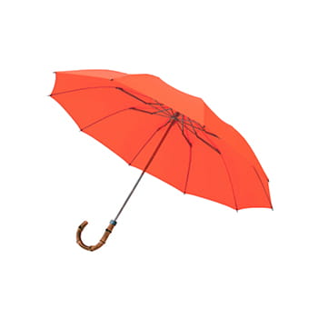 London Undercover Orange Whangee Telescopic Umbrella 