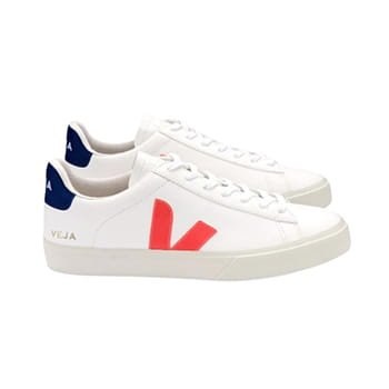 Veja Campo Chromefree Extra-White Orange-Fluo Cobalt 