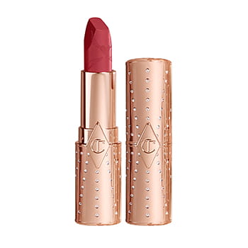 Charlotte Tilbury Matte Revolution Lipstick in First Dance available at Harvey Nichols