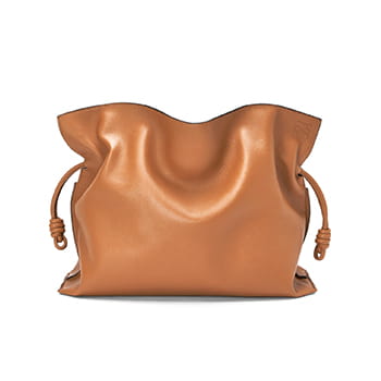 LOEWE XL Flamenco Bag in Nappa Calfskin Warm Desert