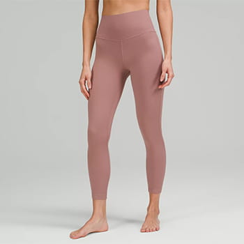 Lululemon Align High-Rise Pant 24” Asia Fit in Twilight Rose