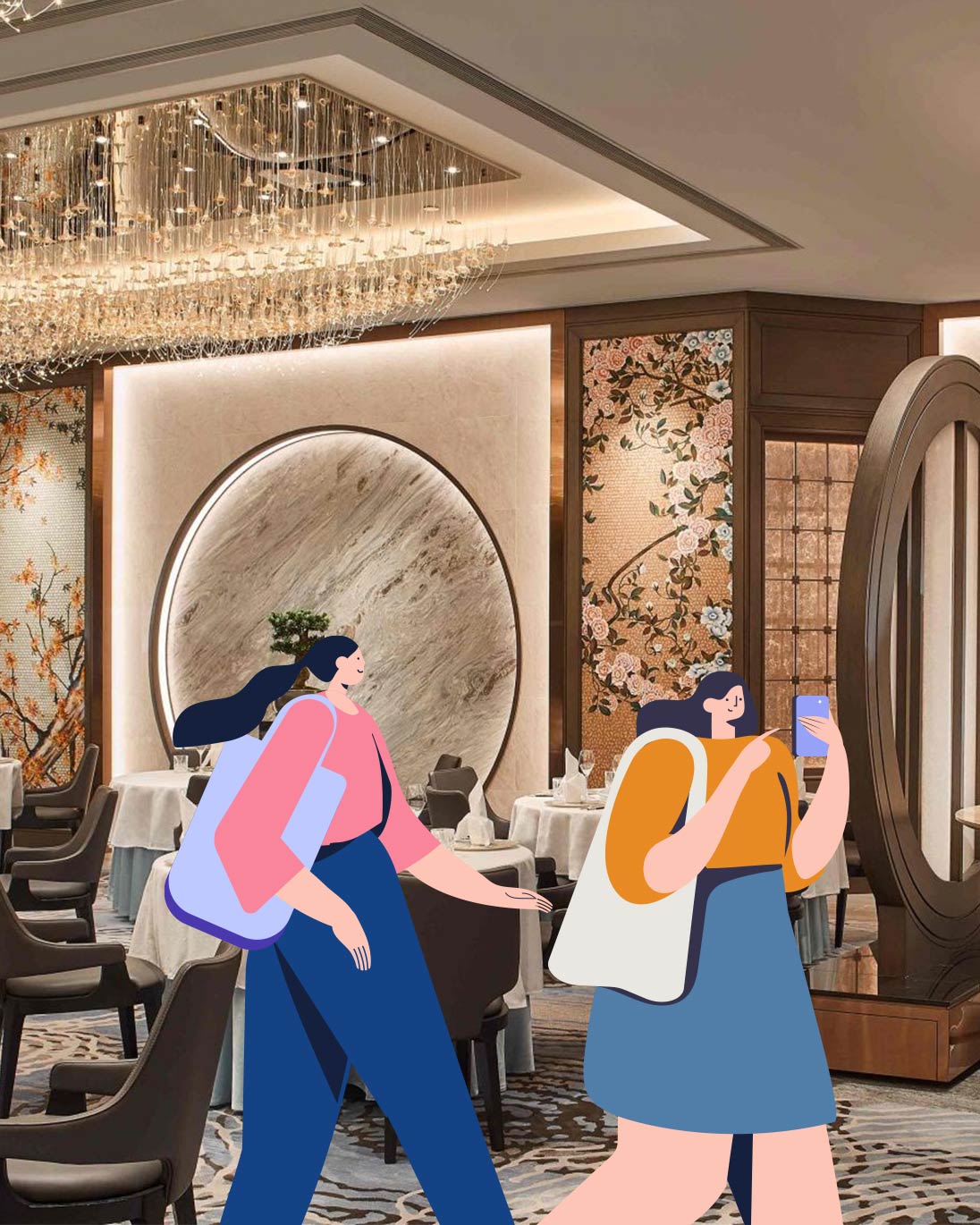 Man Ho Chinese Restaurant in Pacific Place, Hong Kong