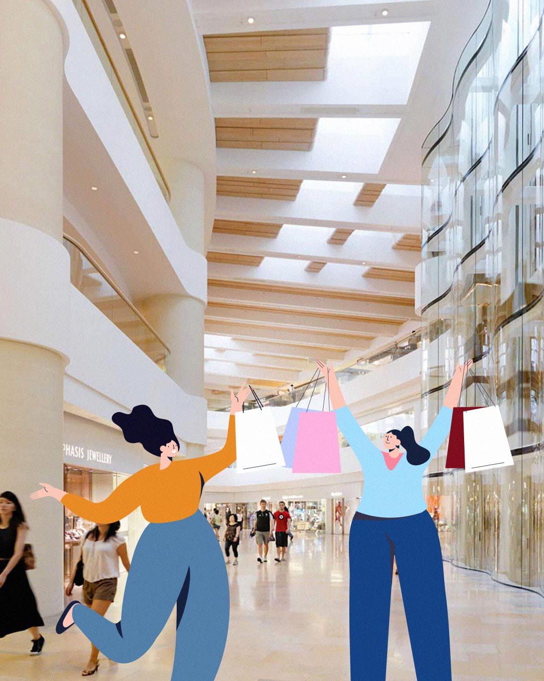 Pacific Place mall in Hong Kong