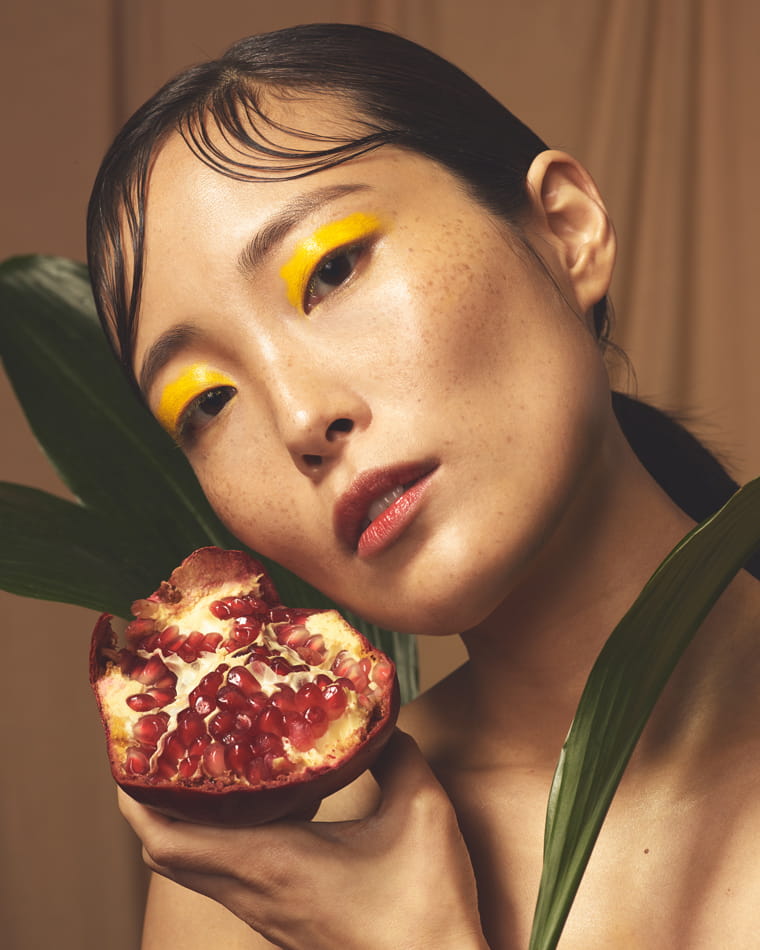 Pomegranate is a rich source of vitamins
