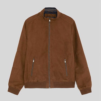 Zara Fauz Suede Jacket