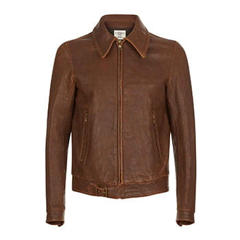 Kent & Curwen Leather Jacket