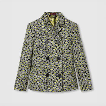 Gucci Crêpe Jacquard Jacket