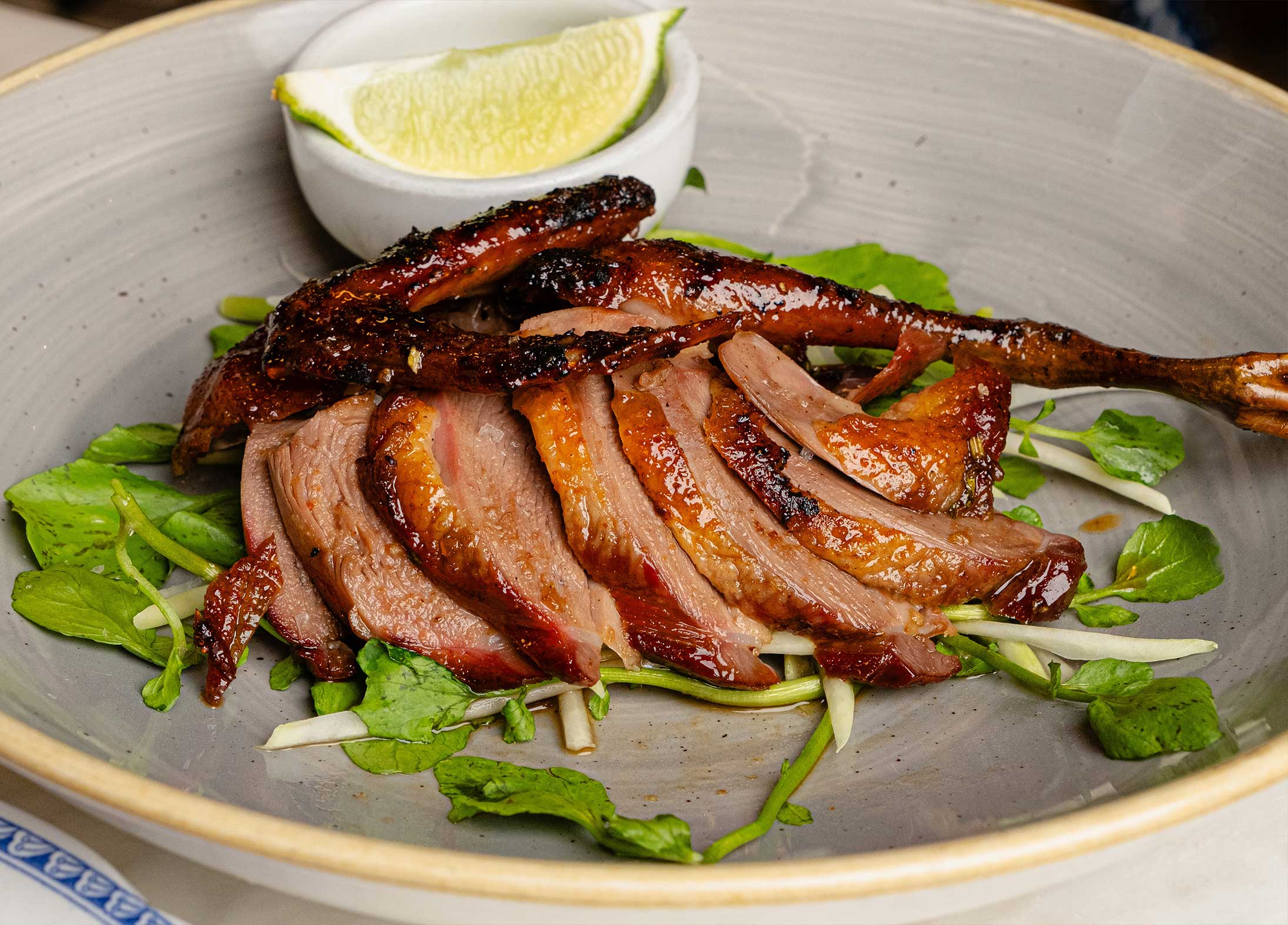 A dish at Le Garcon Saigon in Starstreet Precinct, Hong Kong