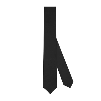 Gucci Black Silk Tie
