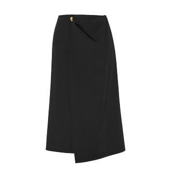 Bottega Veneta Gabardine Knee-Length Skirt