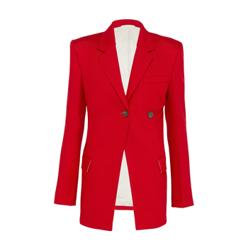 Peter Do Notch Lapel Fitted Waist Blazer available at JOYCE