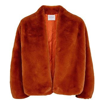 Velvet by Graham & Spencer Anne Lux Faux Jacket available at Harvey Nichols