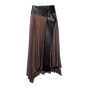 RECTO. by W CONCEPT Pleated Skirt available at Harvey Nichols