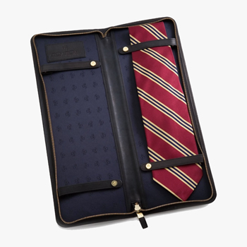 Brooks Brothers Leather Tie Case