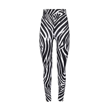 Versace Safety Pin Zebra Print Pants