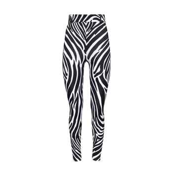 Versace Safety Pin Zebra Print Pants