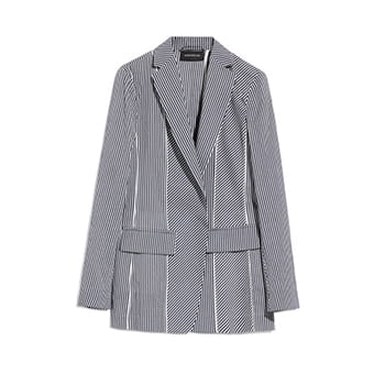 Sportmax Pinstripe Seersucker Light Blazer