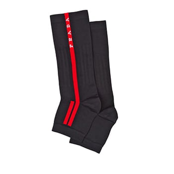 Prada Technical Nylon Toeless Socks