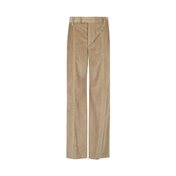 Brunello Cucinelli High-Rise Wide-Leg Corduroy Pants