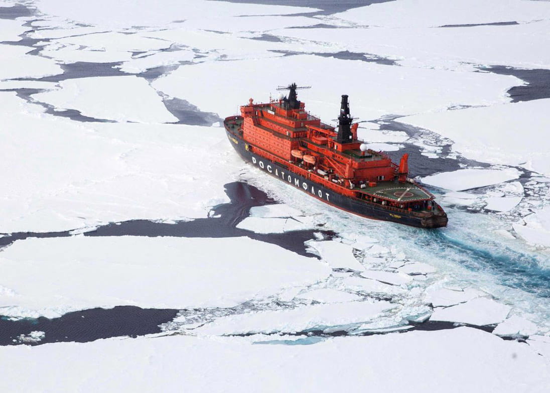 50 Years of Victory icebreaker