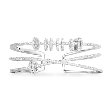 APM Monaco Triple Cuff with Sliding Rings 