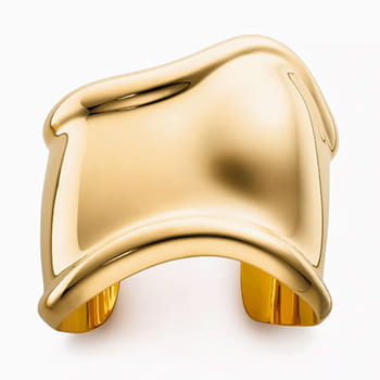 Tiffany & Co. Elsa Peretti Medium Bone Cuff in 18k Gold