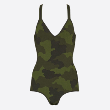 Dior Knit Bodysuit in Camouflage
