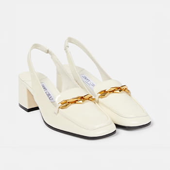 Jimmy Choo Diamond Tilda Sling Back 45 in Latte