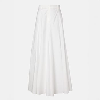 Brunello Cucinelli Cotton-Blend Maxi Skirt