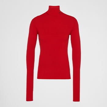 Prada Cotton Turtleneck Sweater