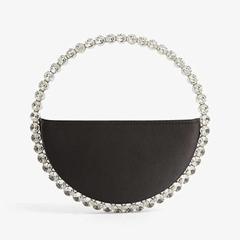 L’alingi Eternity Embellished Satin Clutch Bag available at I.T