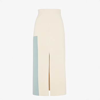 Fendi Multicolour Wool Skirt