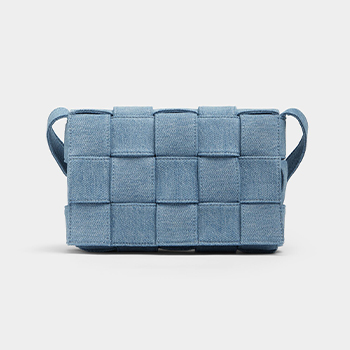 Bottega Veneta Indigo Washed Cassette Bag 