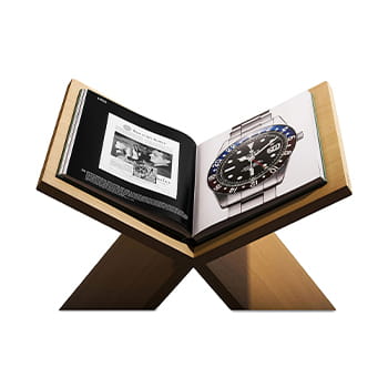 Assouline Allure Bookstand in Cerused Oak available at Lane Crawford Home