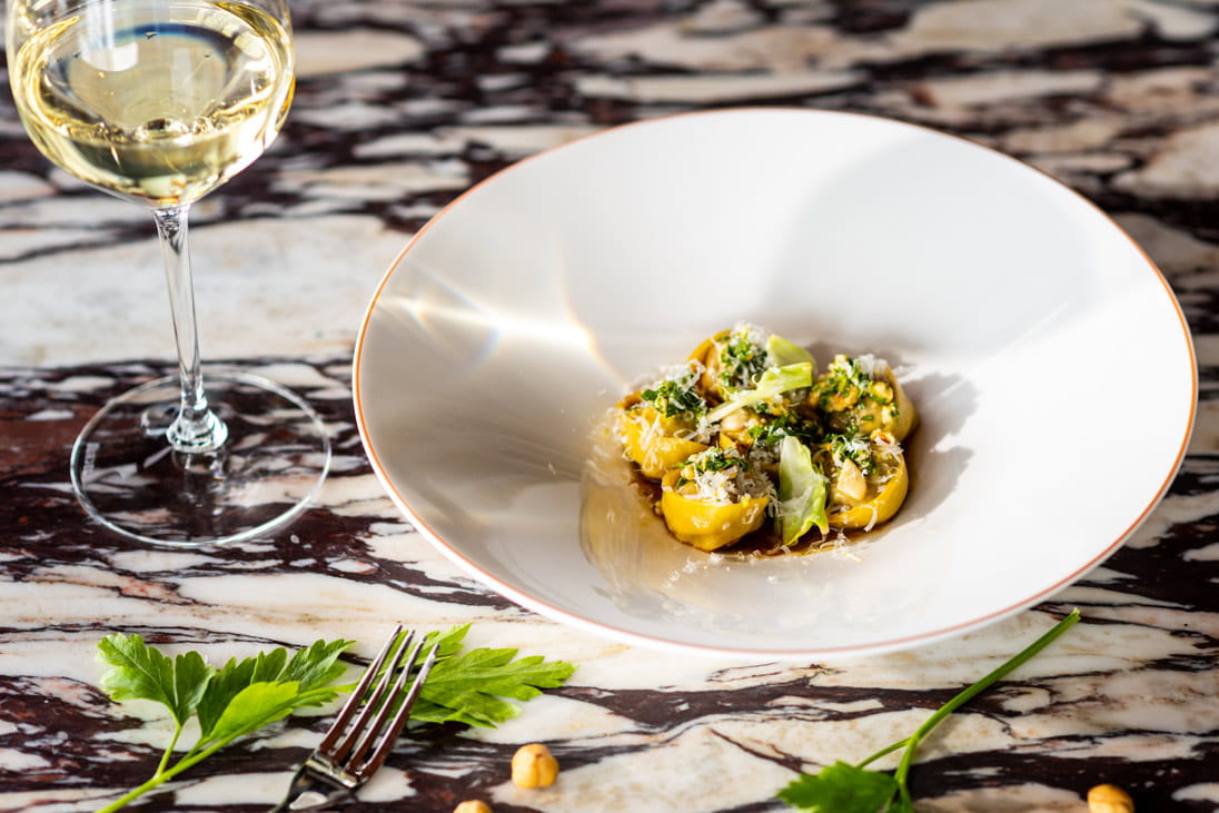 Osso bucco tortellini at Salisterra, The Upper House