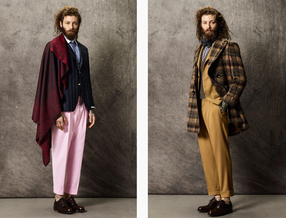 Italian menswear designer Gabriele Pasini, available at Harvey Nichols, focuses on the quality his cuts